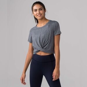 Lululemon Intended Crop Tee